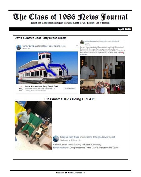April 2018 Newsletter