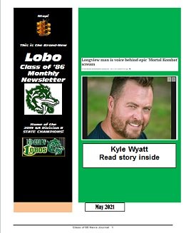 May 2021 Newsletter