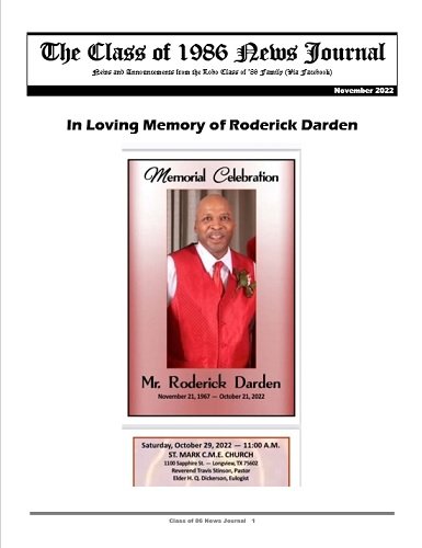 November 2022 Newsletter