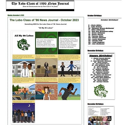 October 2023 Newsletter