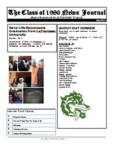May 14 Newsletter
